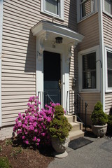 Front Entry, 1850's single family home