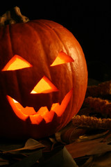 Fototapeta premium Jack O' Lantern (vertical)