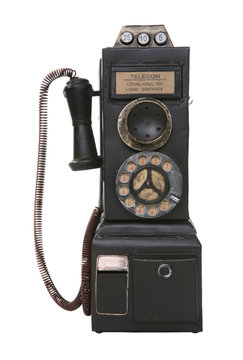 Old Vintage Pay Phone