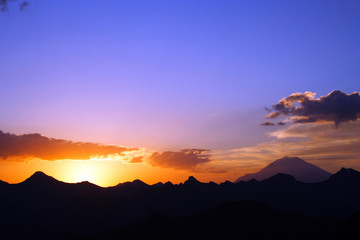 early morning Elbrus