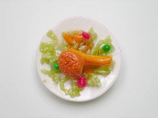 pollo e verdure