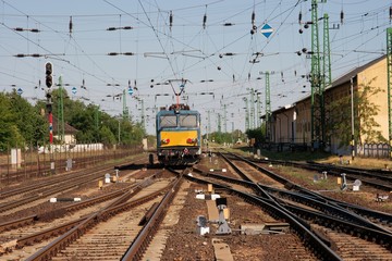Naklejka premium Railway