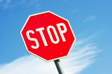 Stop sign
