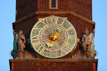 Naklejka premium Old clock