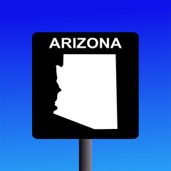 Arizona highway sign