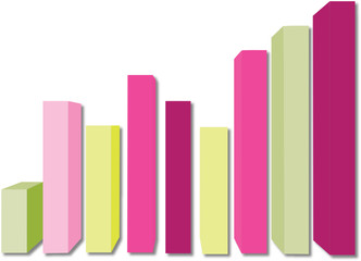 pastel colour graph