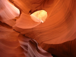 texture and color of the sandstone formation