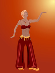 Belly-dancer