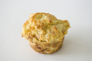 Isolated Home Made Gourmet Savory Scone