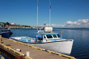 Fishing marina at Prince Edward Island, Canada