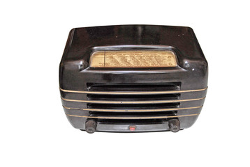 vieux poste de radio