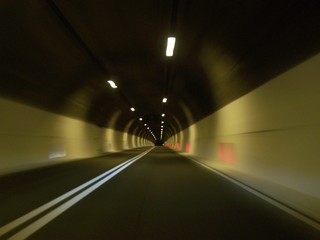 Obraz premium vitesse tunnel