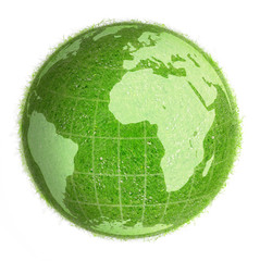 Planète terre verte