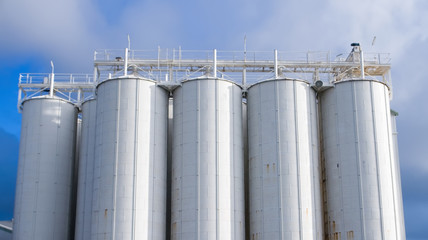 grain silos
