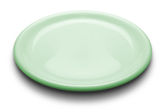 Light green plate