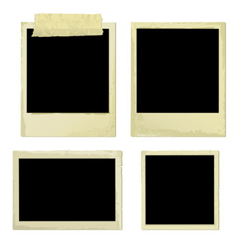 Old Photo Frames (vector or XXL jpeg image)