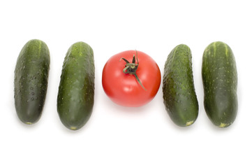 four cucumber