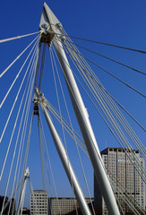 Obraz premium hungerford railway bridge