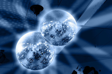 in the club