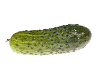 cucumber on white