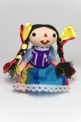 black hair otomi doll