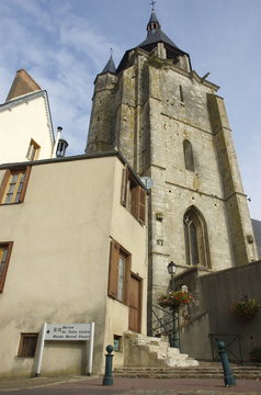 Eglise d' Illiers-Combray, village natal de Marcel Proust