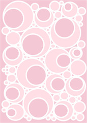 pink circles background