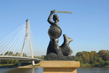 Obraz premium Pomnik symboliczny Warszawy