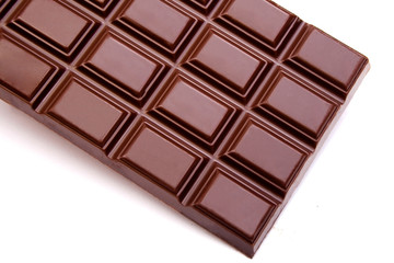 Isolated Chocolate Bar on white background
