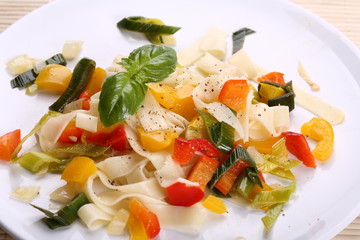Pasta with vegetables