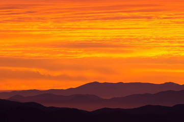 Sunrise Clingman's Dome Great Smoky Mountains
