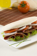 pastrami sandwich