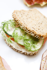 vegetarian sandwich