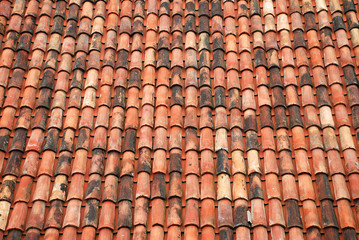 Terrakotta Ziegel Dach