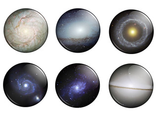 Galaxies Buttons