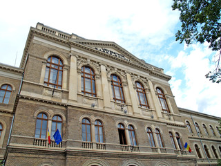 Fototapeta na wymiar Building of an european university