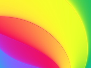 Fractal Rainbow Curve