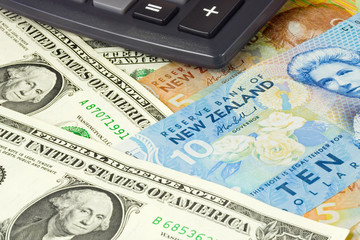 US and New Zealand currency pair commonly used in forex trading