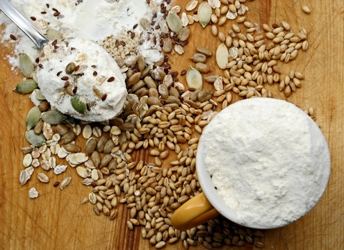 ingredients for organic gread