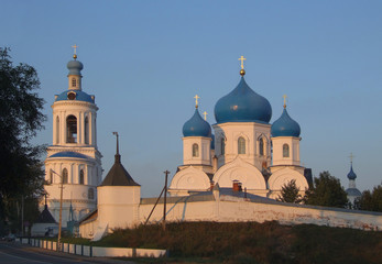 A temple is in Bogolyubovo
