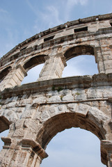 Amphitheater in Pula