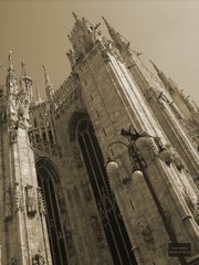 scorcio del duomo di milano