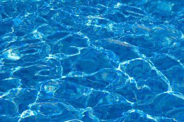 Fototapeta na wymiar niebieska woda