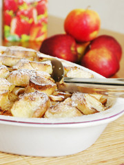 Czech sweet food - Apple pie