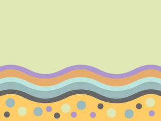 Abstract vintage design