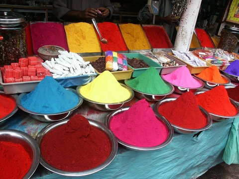 Poudres au march&eacute;