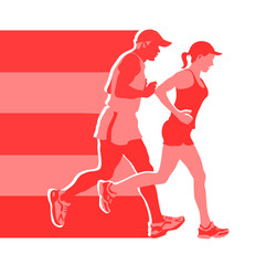 logo for jogging club