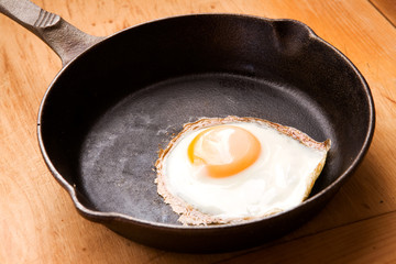 Egg in Frying Pan