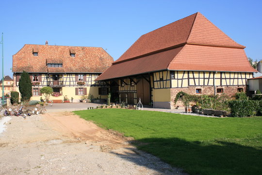 Ferme alsacienne - village de la Wantzenau
