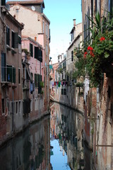 Fototapeta na wymiar Canal view, Venice